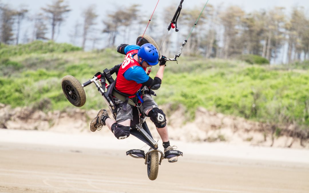 RAWKITE Pembrey, British Power Kite Tour