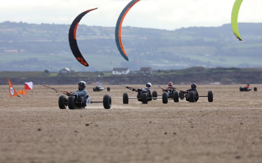 David van Boven gewinnt Kite Buggy European Championship