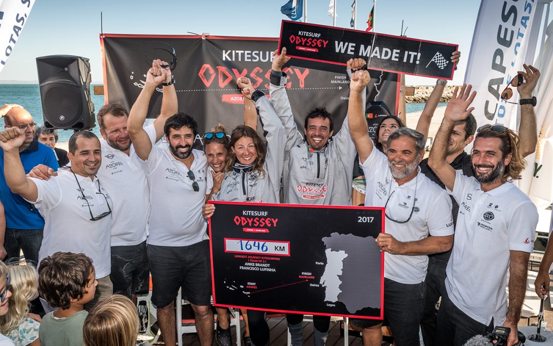A new world record &ndash; Brandt and Lufinha reach Portugal